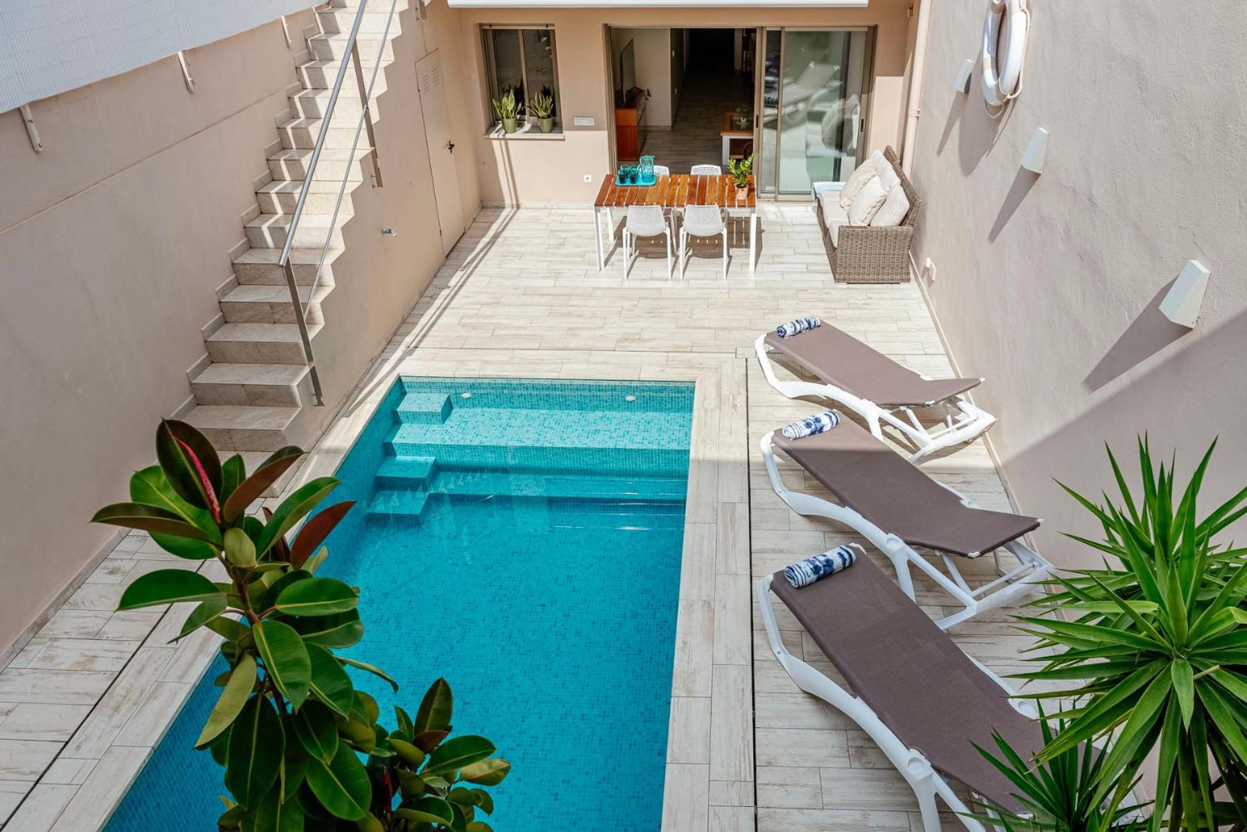 Casa Mediterranea Con Piscina Privada En 帕拉莫斯 外观 照片