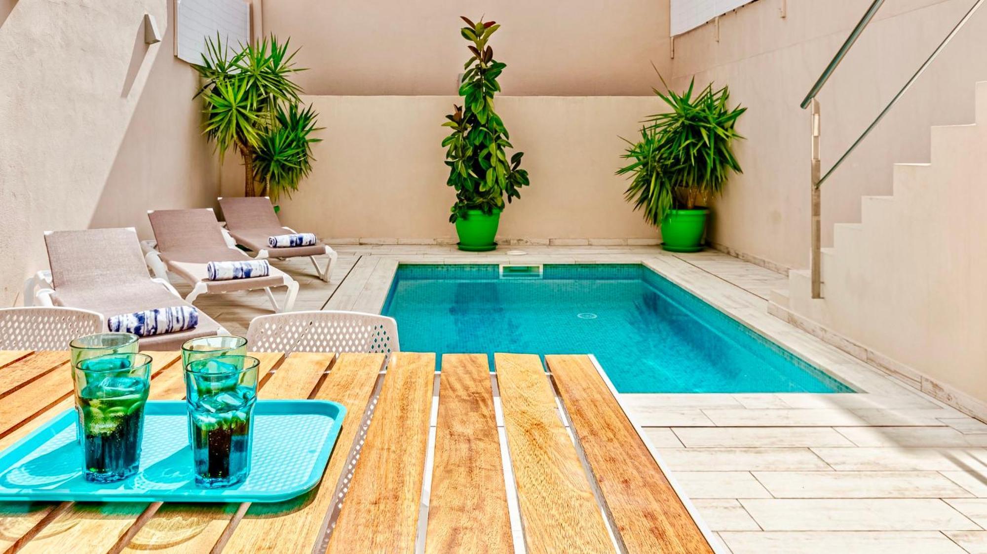 Casa Mediterranea Con Piscina Privada En 帕拉莫斯 外观 照片